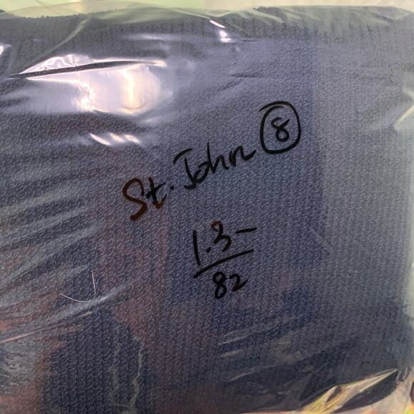 Vintage St. John‎ Separates Straight Madi Pencil Skirt Size 8 Knit USA MADE - Picture 8 of 8